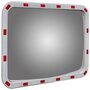 Voir la diapositive 3 : VIDAXL Miroir de trafic convexe rectangulaire 60x80cm et reflecteurs