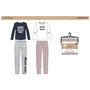 Voir la diapositive 5 : OZABI Pyjama Fille CASA AND CO