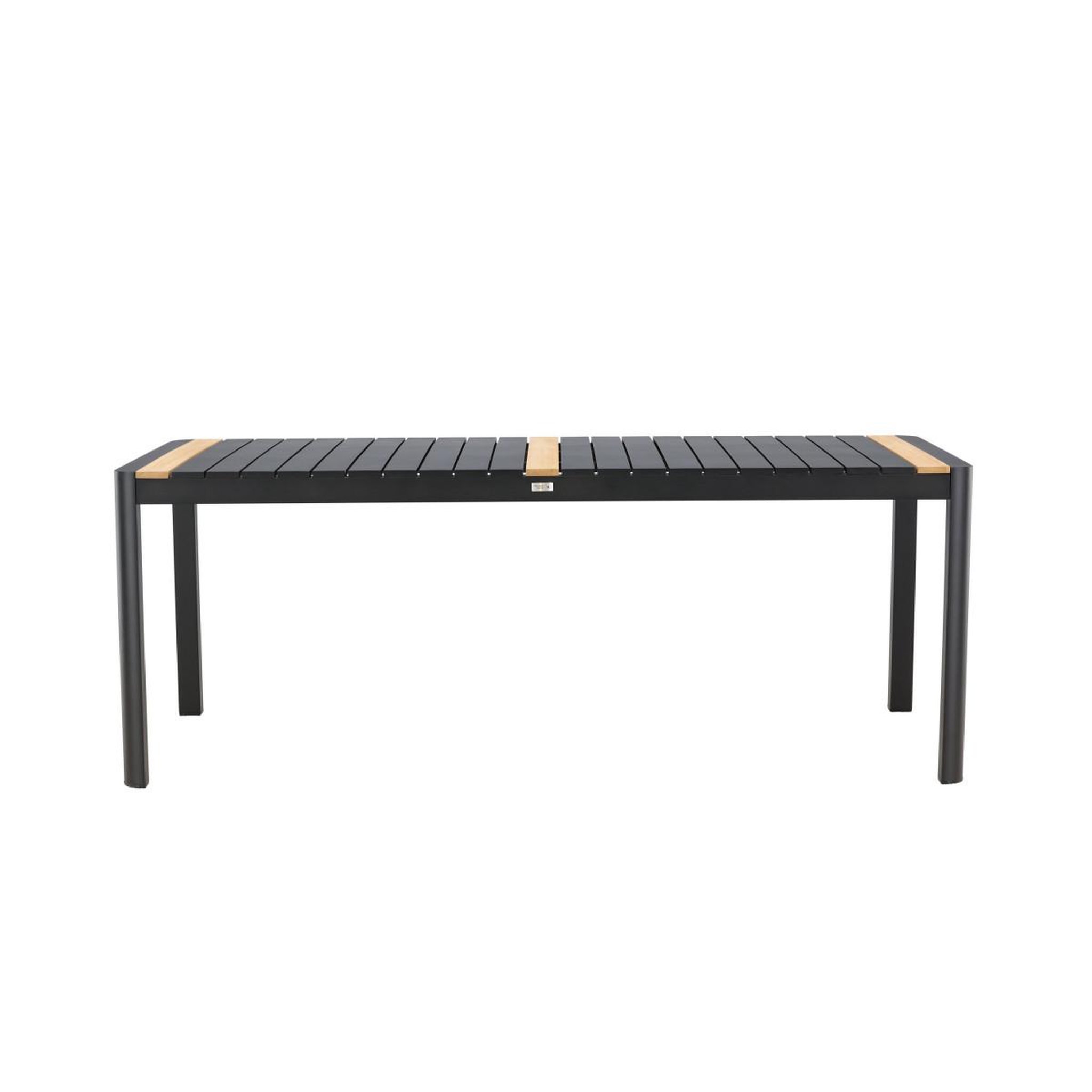 Voir la diapositive 4 : Paris Prix Table de Jardin en Teck  Togo  200cm Noir