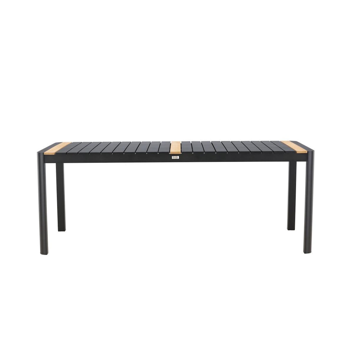 Paris Prix Table de Jardin en Teck  Togo  200cm Noir