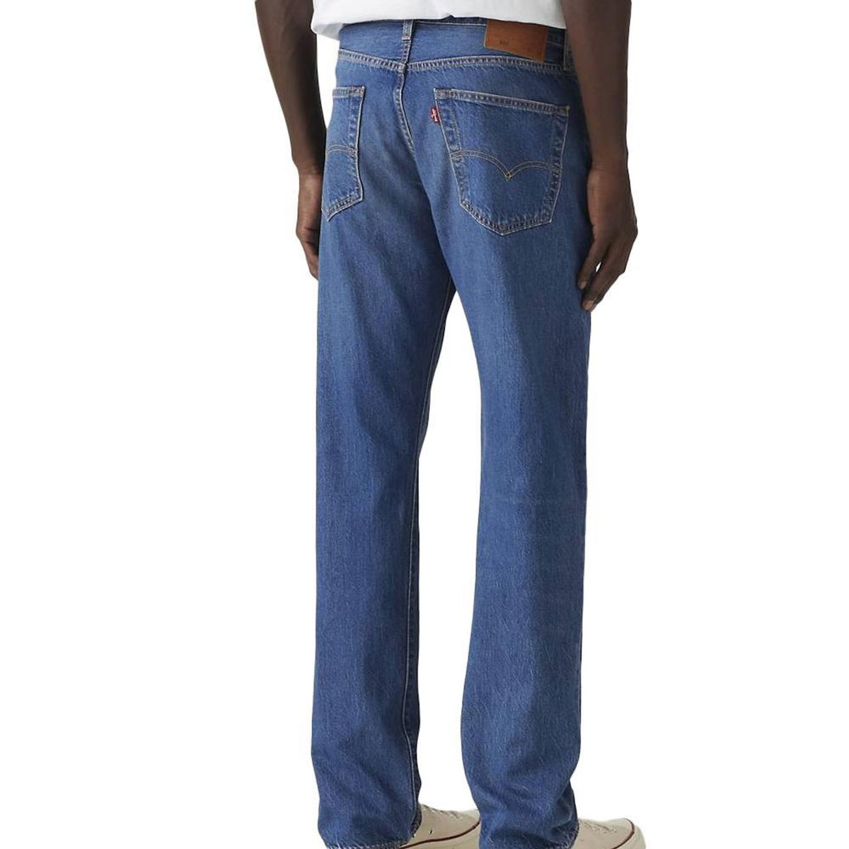 Levi's Jean 501 Original Bleu Moyen Homme Levi's Original Fit Dark