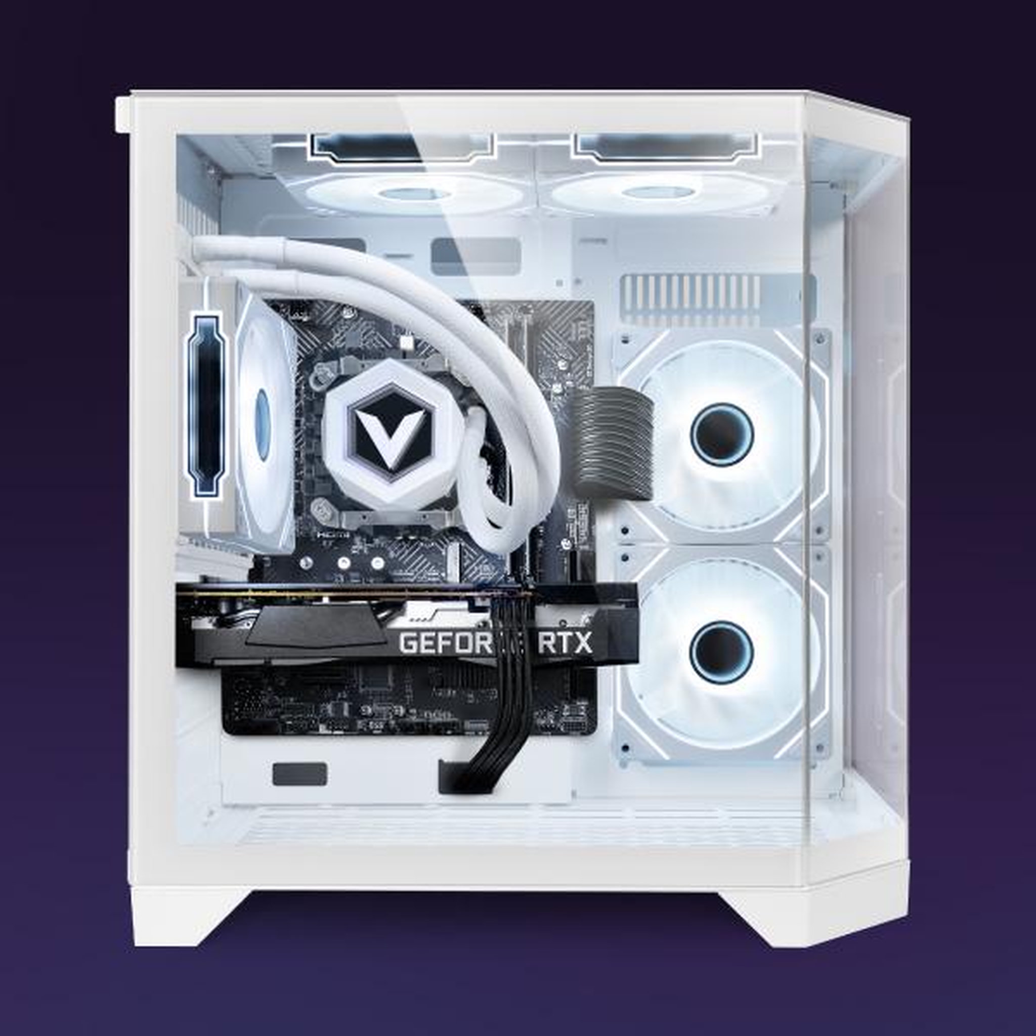 Voir la diapositive 2 : VIBOX PC Gamer - i9 12900KF, RTX 5060 Ti, 16 Go RAM, 1 To SSD, Windows 11, WiFi 6 + Bluetooth 5.4