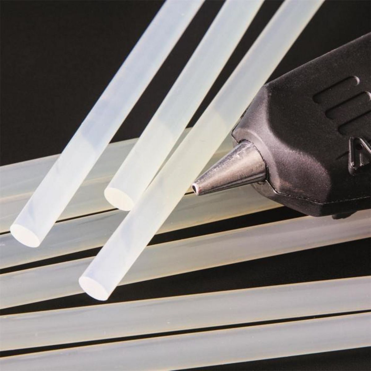 Paris Prix Lot de 6 Bâtons de Colle  Recharge  9cm Blanc