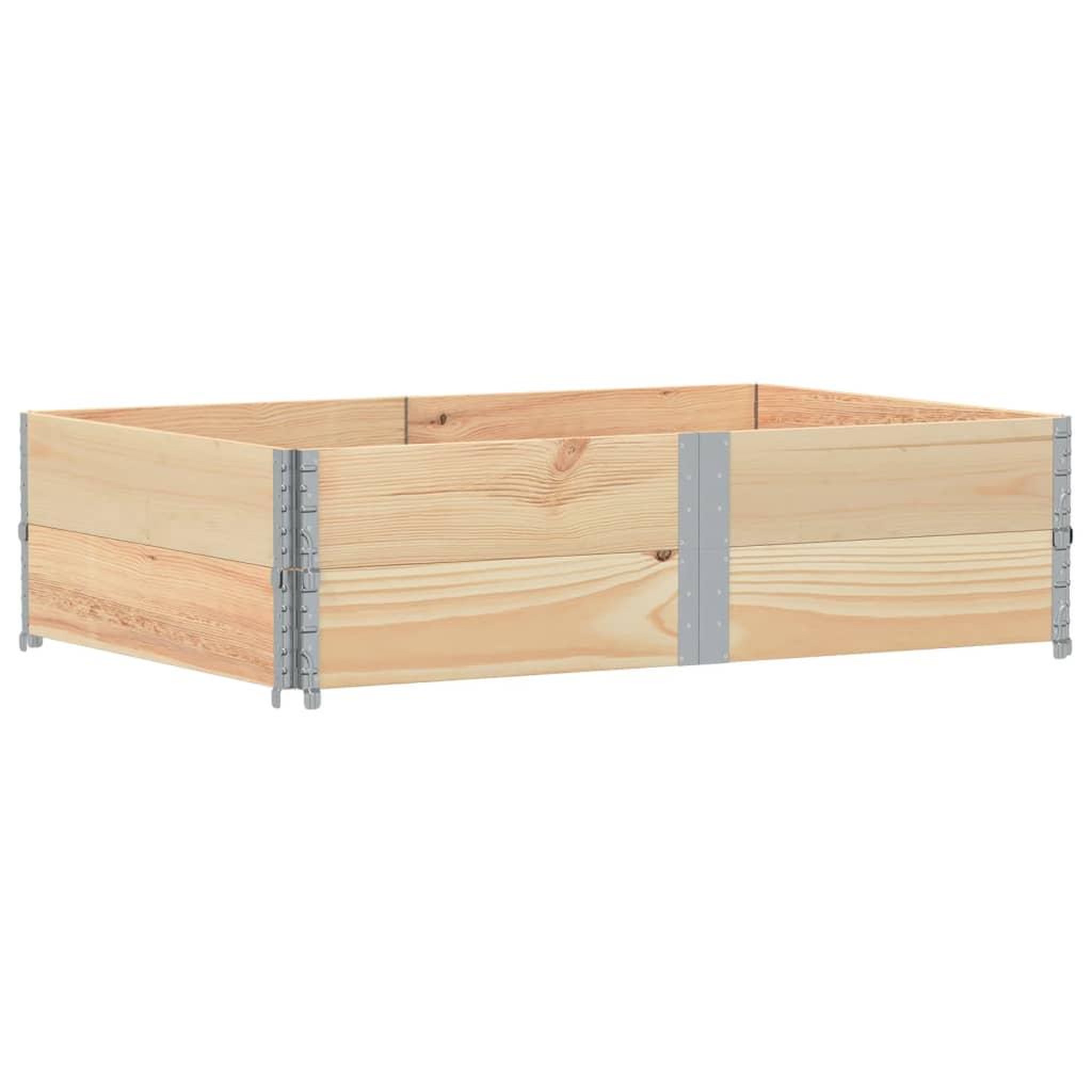 Voir la diapositive 2 : VIDAXL Jardiniere 150x100 cm bois de pin massif