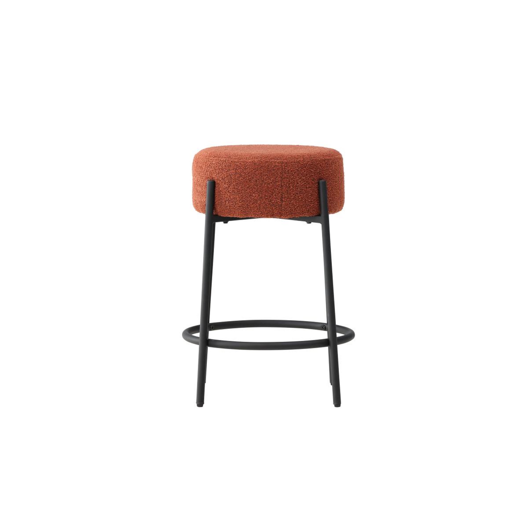 Voir la diapositive 2 : Paris Prix Tabouret de bar bouclette  tucson  60cm rouge