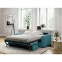 Voir la diapositive 7 : Canapé convertible système couchage express matelas 160x200 13cm 3 places en tissu  DYLAN 