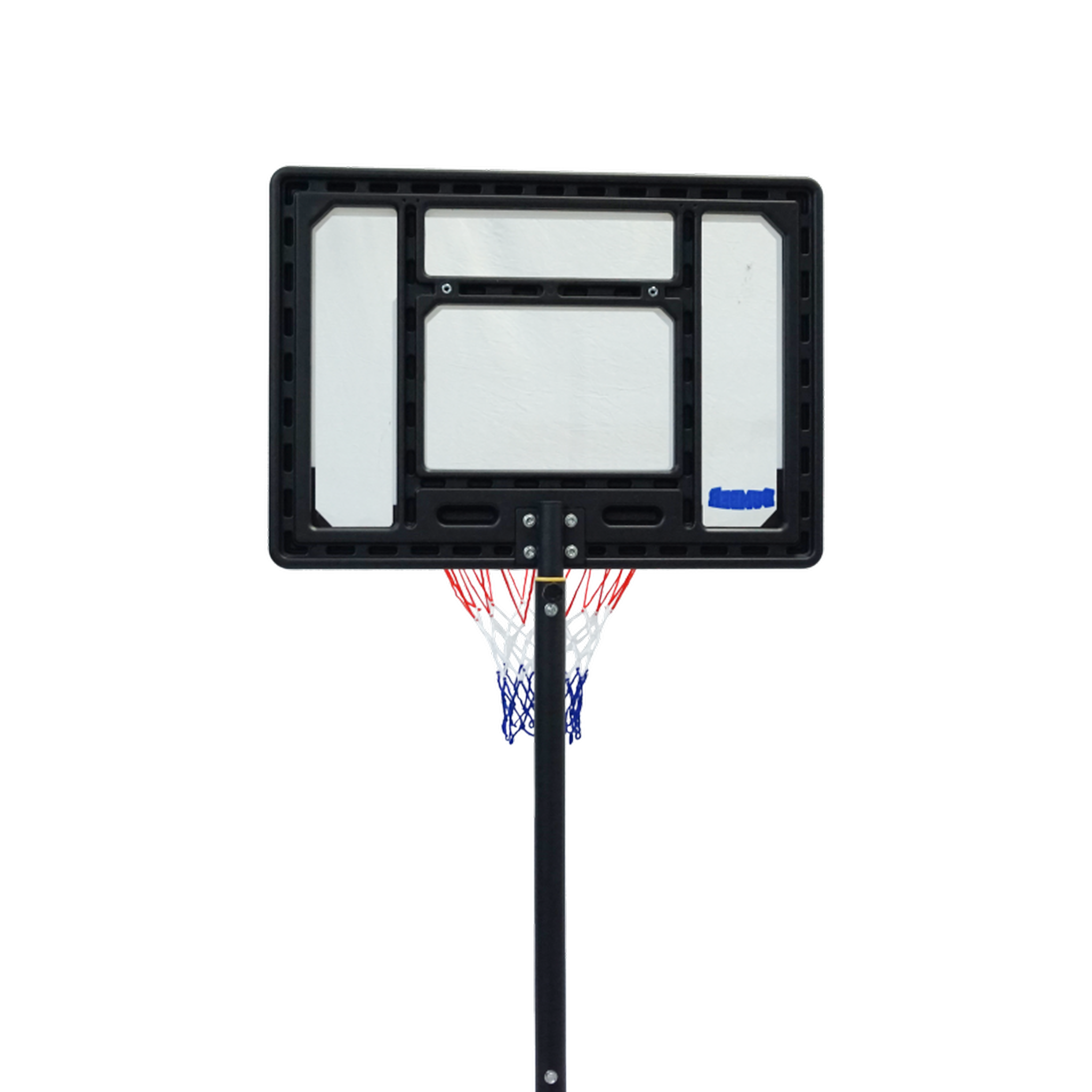 Voir la diapositive 5 : BUMBER Panier de Basket sur Pied Mobile  Orlando  Hauteur Réglable de 1,6m à 2,10m