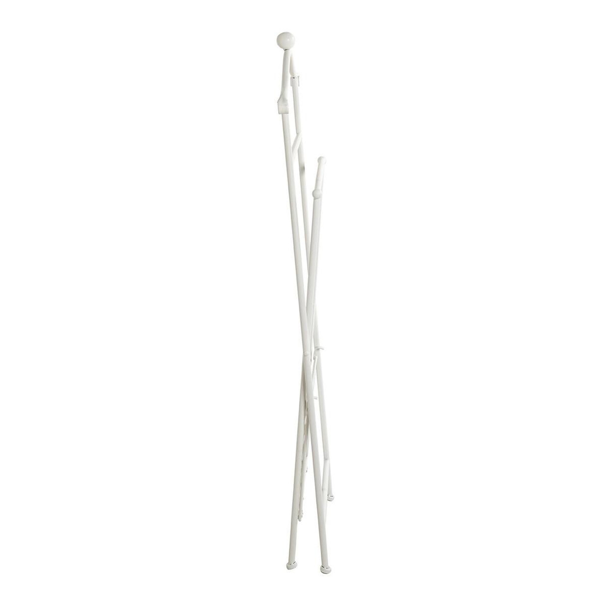Voir la diapositive 3 : Paris Prix Valet de chambre vintage  mia  98cm blanc