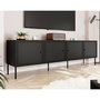 Voir la diapositive 6 : BEST MOBILIER Lavaggi - meuble tv - 4 portes - 200 cm