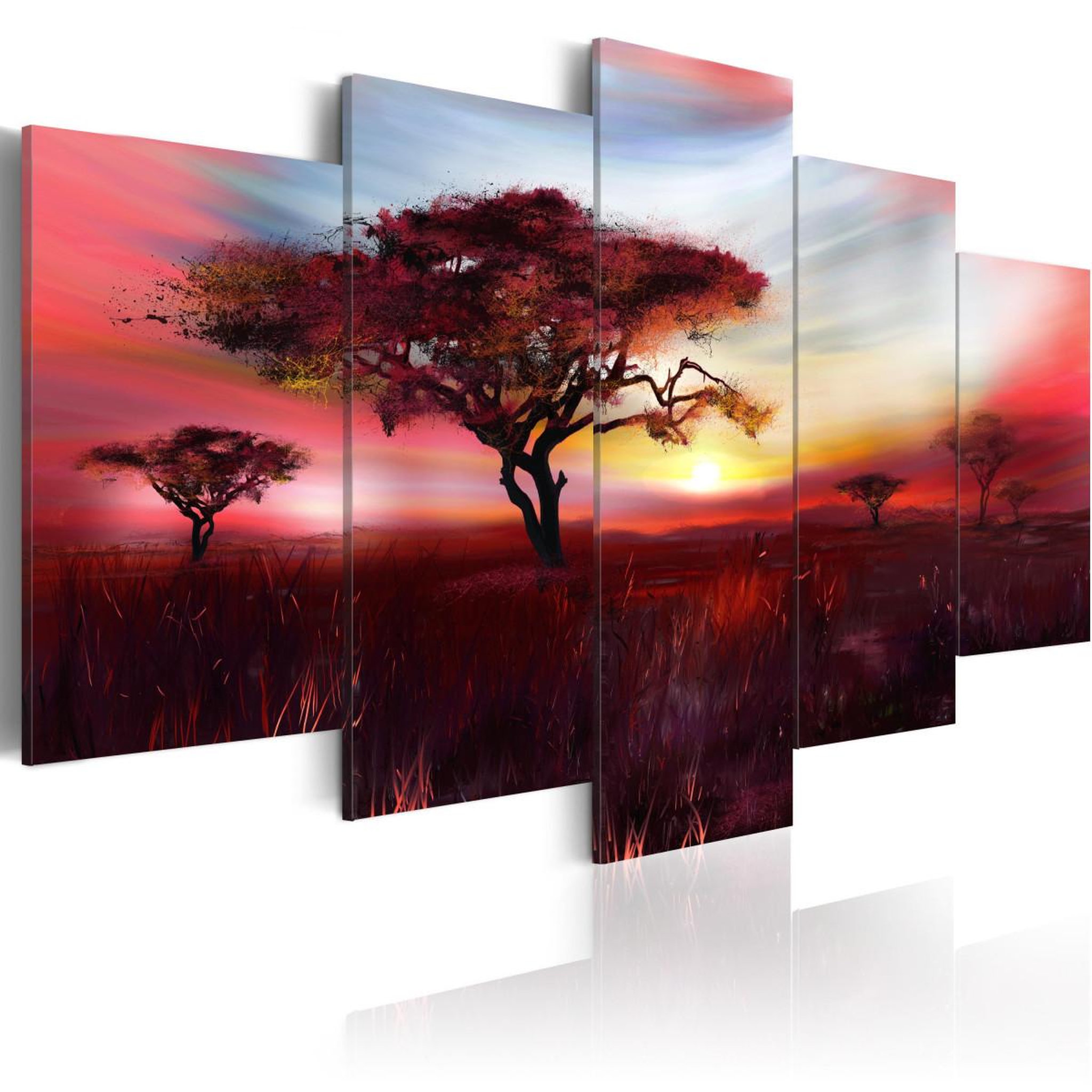 Voir la diapositive 1 : Paris Prix Tableau imprimé  wild savannah