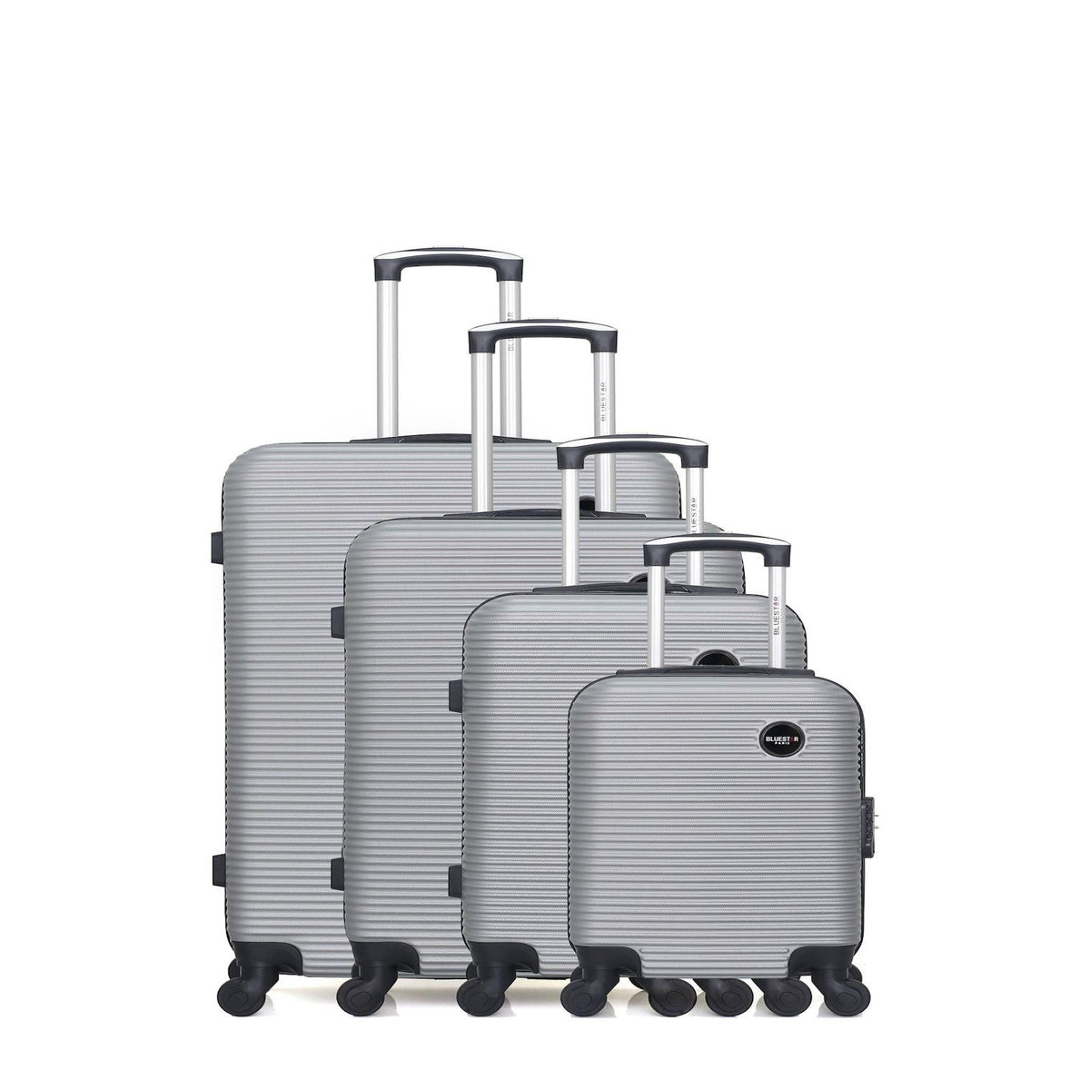 BLUESTAR BLUESTAR - Set de 4 Valises LONDON-M 75 cm 4 Roues