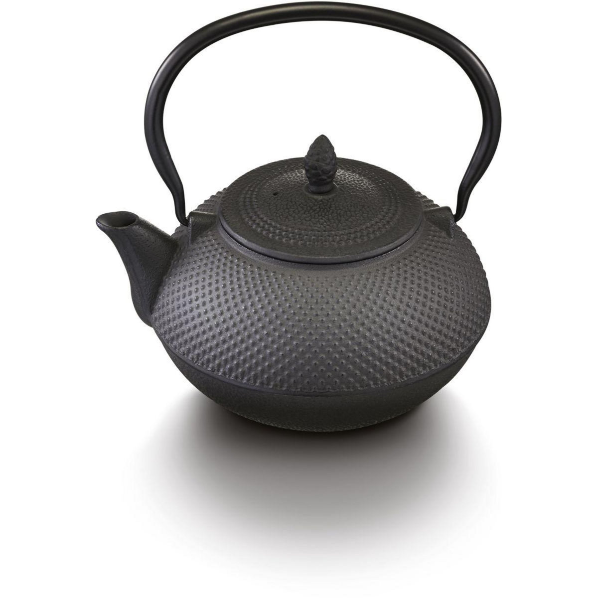 Beka Théière en fonte noire Ceylon avec tamis 1.2L