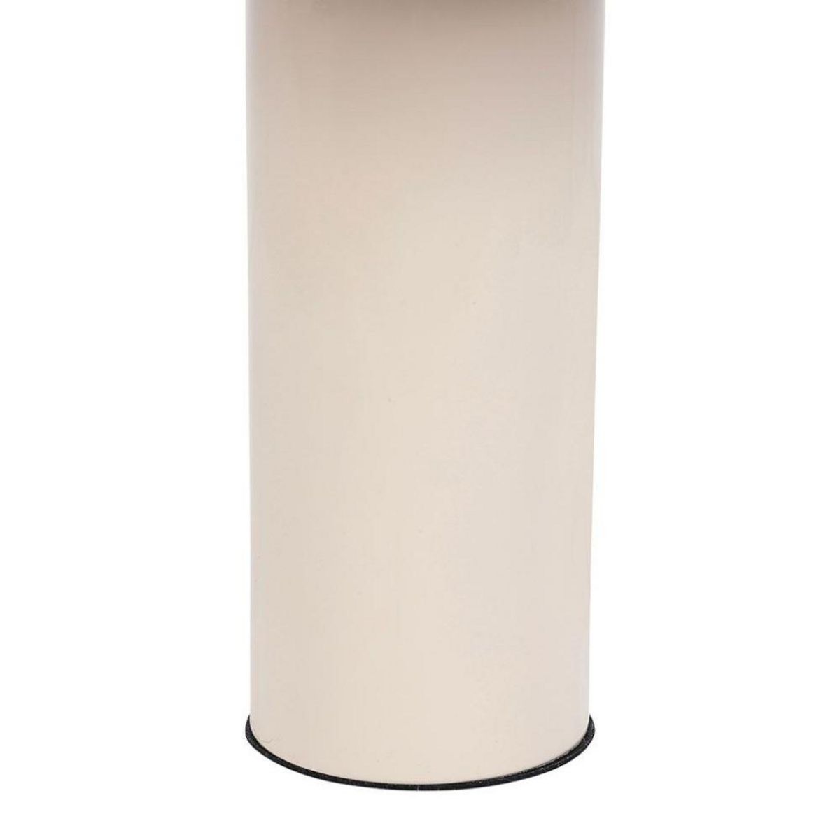 OSTARIA Lampe en métal champignon coloris beige