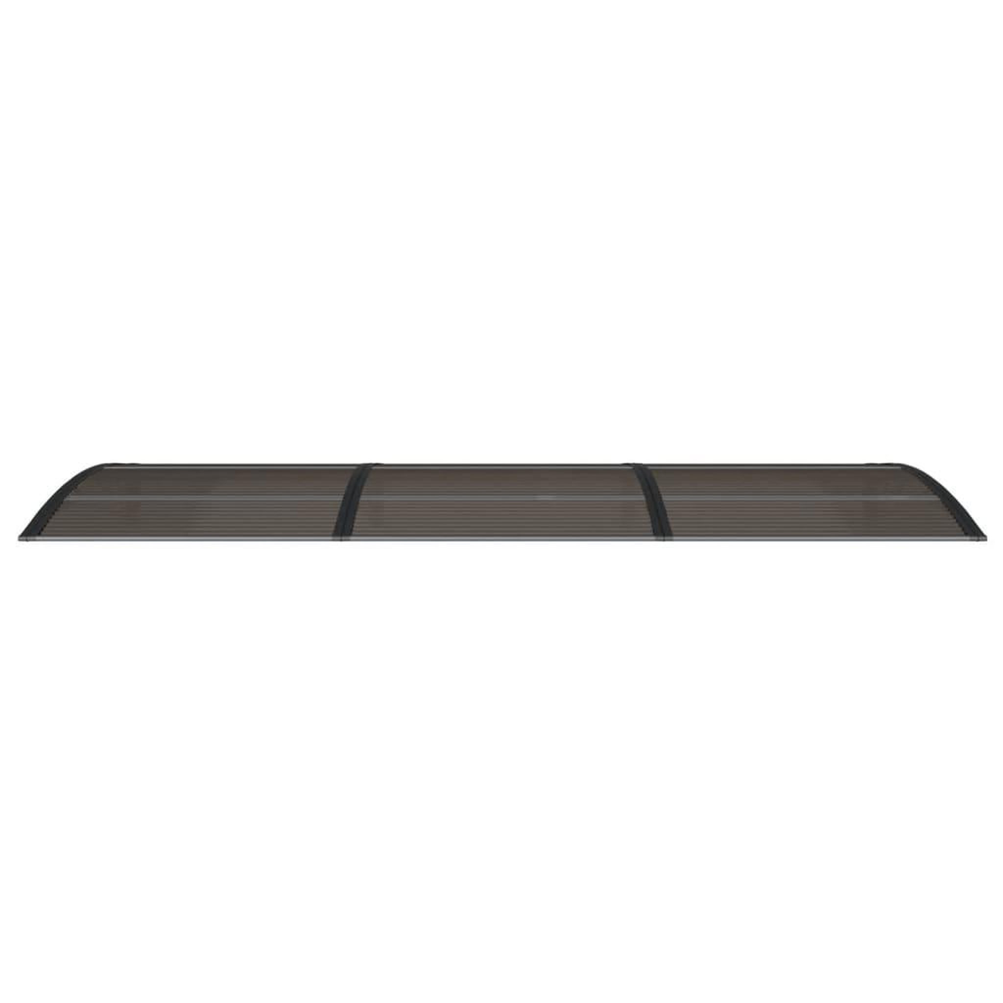 Voir la diapositive 3 : VIDAXL Auvent de porte Noir 300x100 cm Polycarbonate