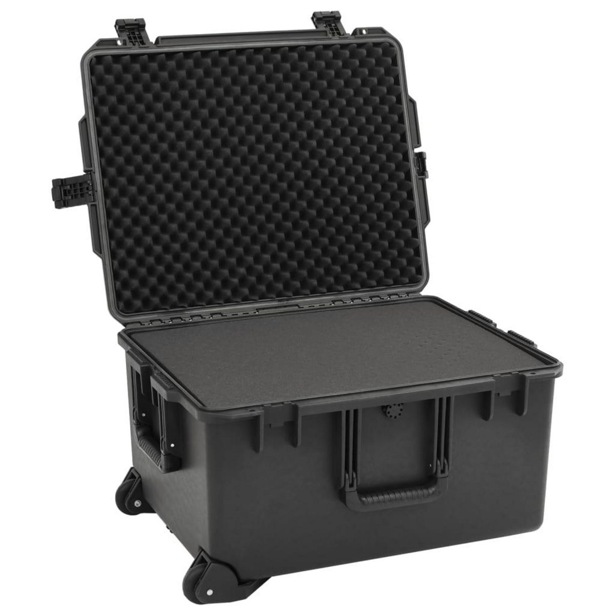 VIDAXL Valise de vol portable Noir 62,5x49,5x37 cm PP