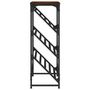 Voir la diapositive 5 : VIDAXL Etagere a chaussures chene marron 90x30x85 cm bois d'ingenierie