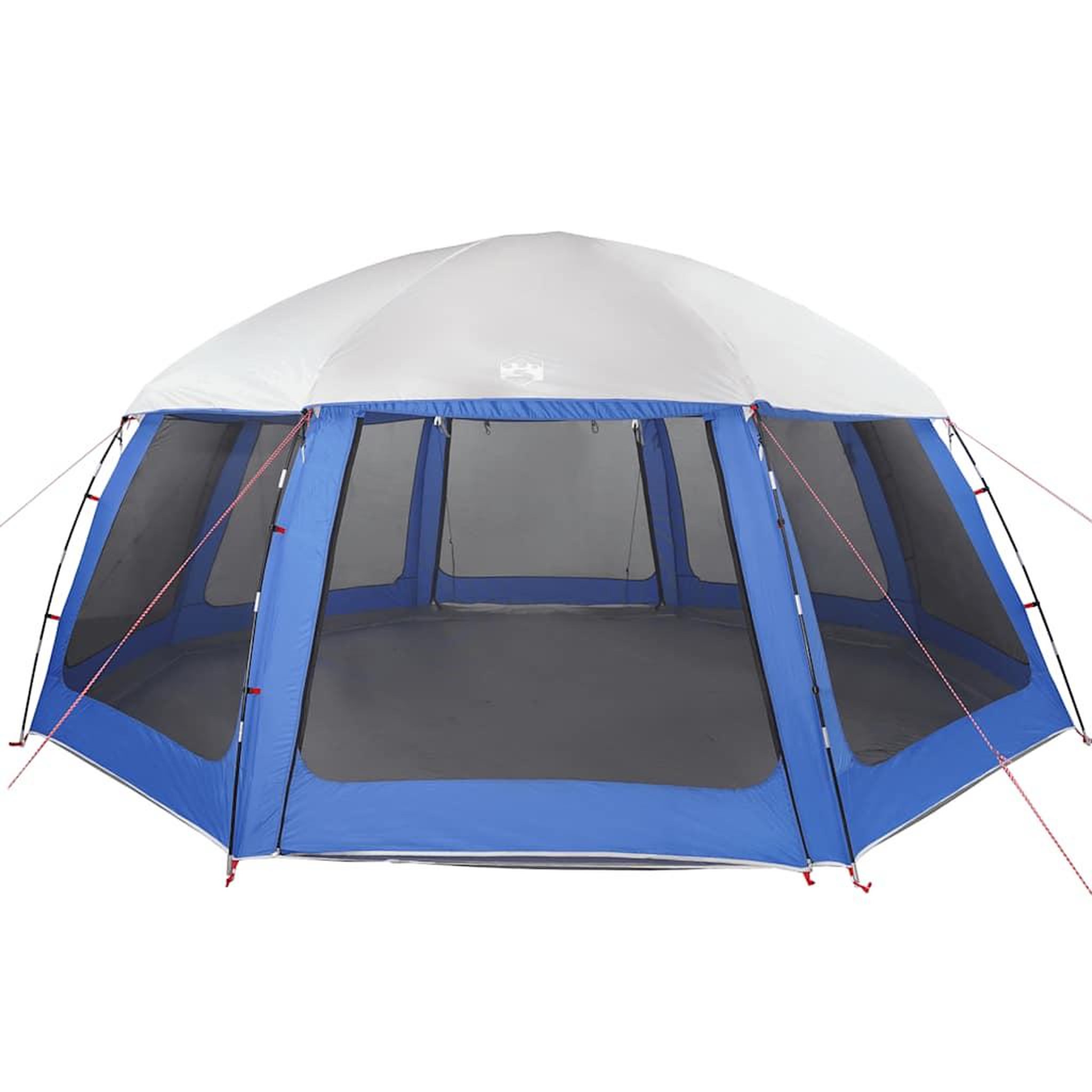 Voir la diapositive 5 : VIDAXL Tente de piscine moustiquaire amovible parois maille bleu azur