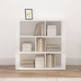 Voir la diapositive 3 : VIDAXL Buffet Blanc brillant 80x30x80 cm Bois d'ingenierie