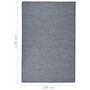 Voir la diapositive 6 : VIDAXL Tapis a tissage plat d'exterieur 120x170 cm Bleu