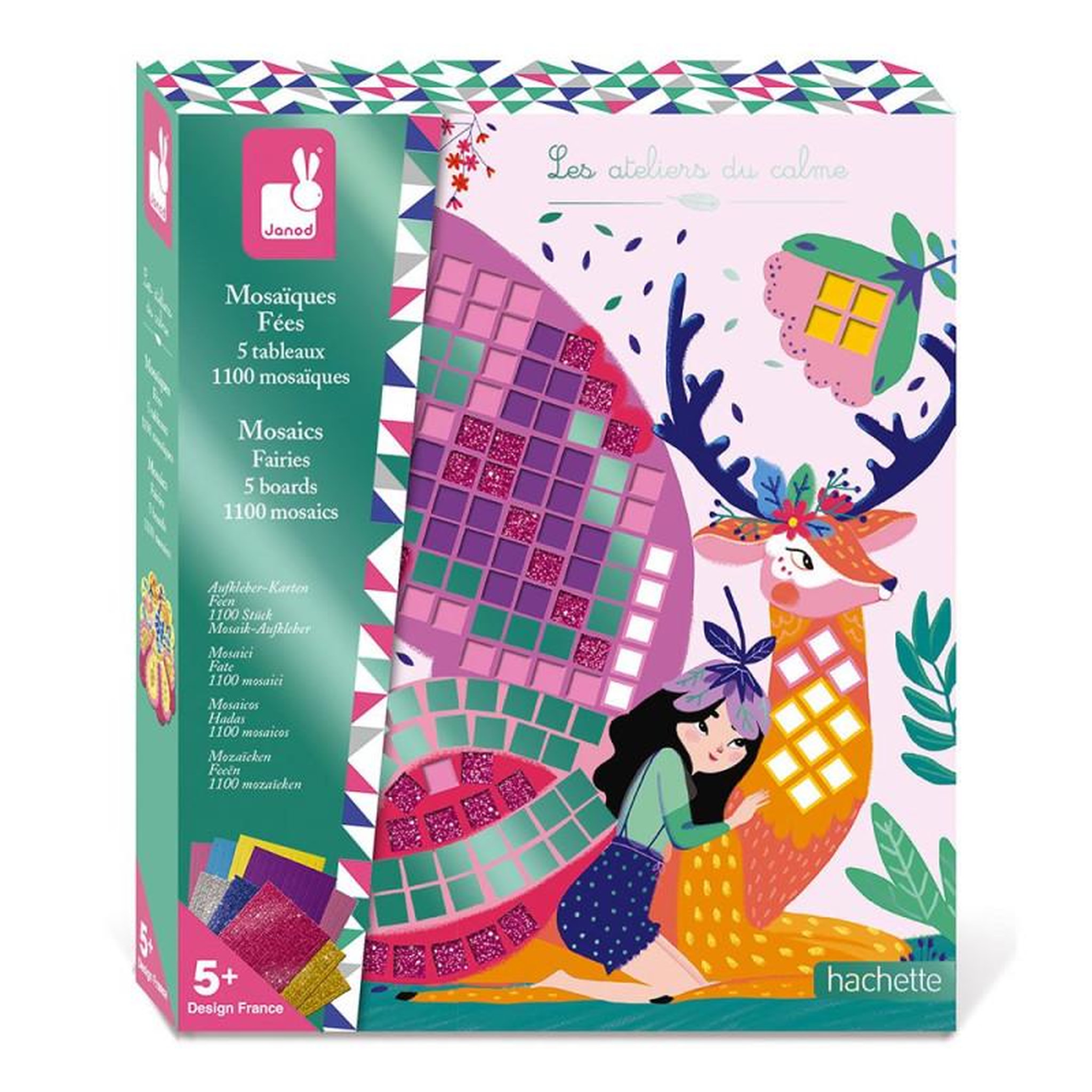 JANOD Kit créatif Janod Mosaïques Fées