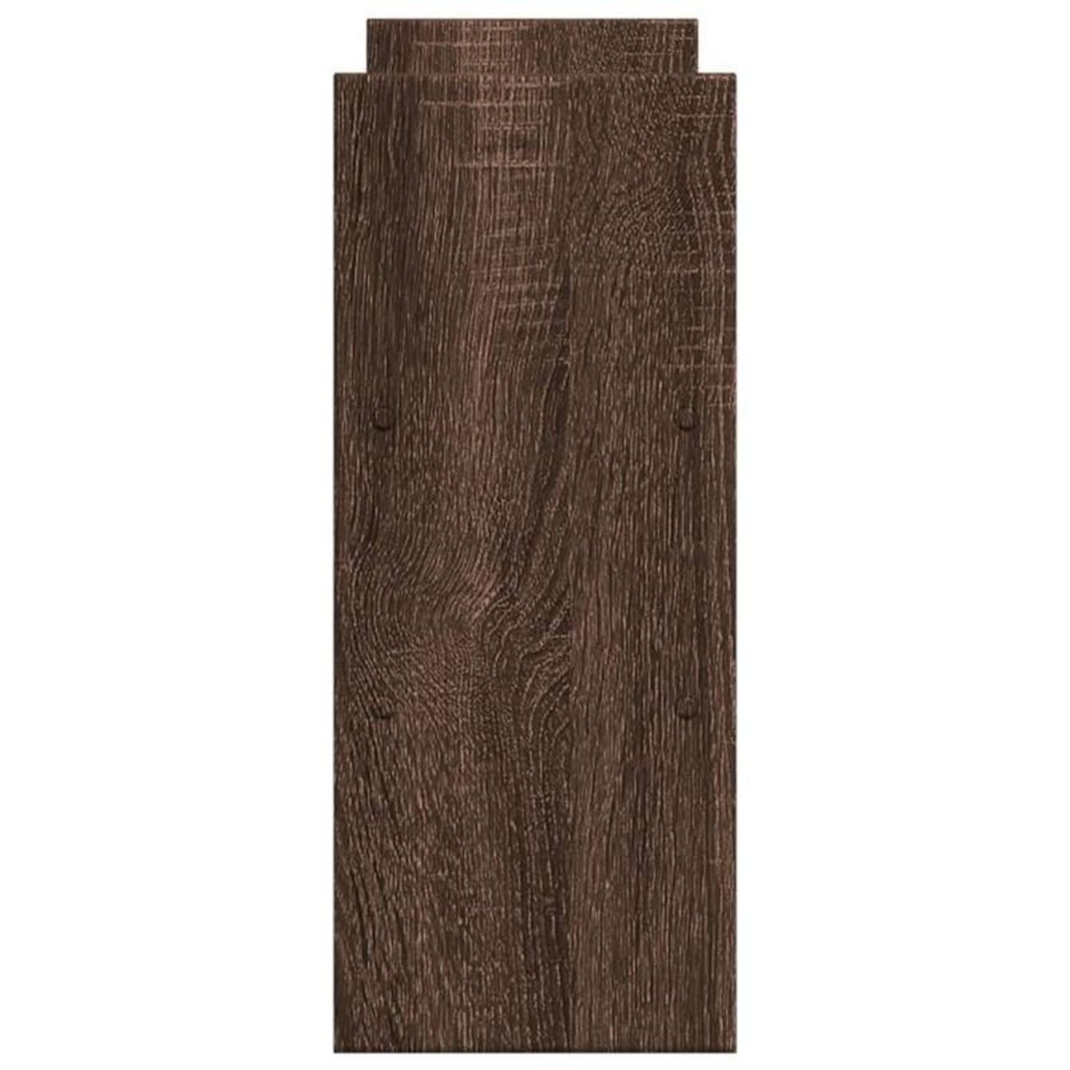 VIDAXL Organisateur de bureau réglable chêne marron bois d ingénierie