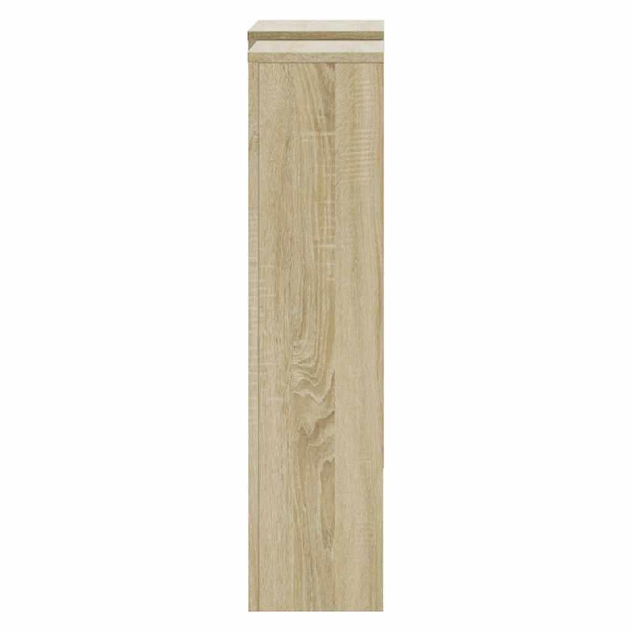 Voir la diapositive 4 : VIDAXL Cache-radiateur chene sonoma 205x21,5x83,5 cm bois d'ingenierie