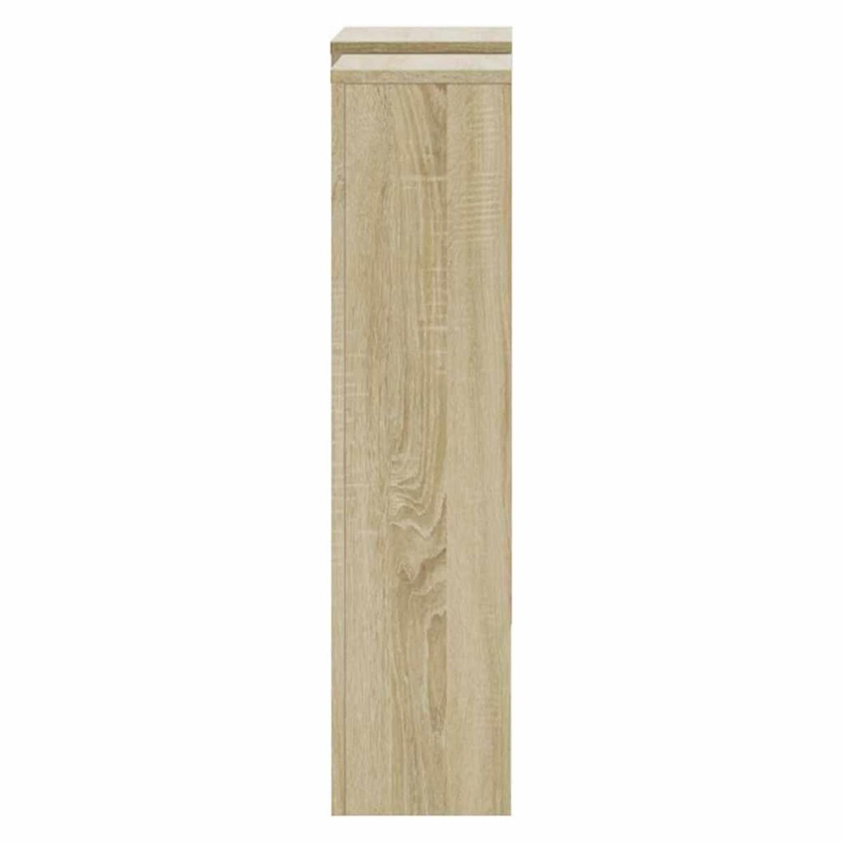 VIDAXL Cache-radiateur chene sonoma 205x21,5x83,5 cm bois d'ingenierie