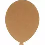 Artemio Ballon en bois MDF - 15 x 11,5 cm