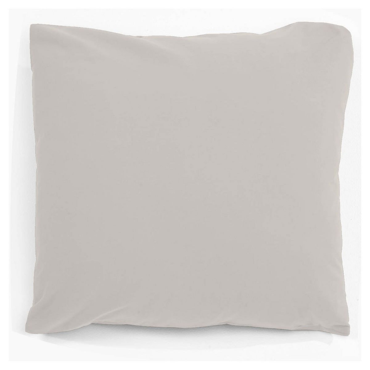 Taie d'oreiller unie en coton 47 fils 