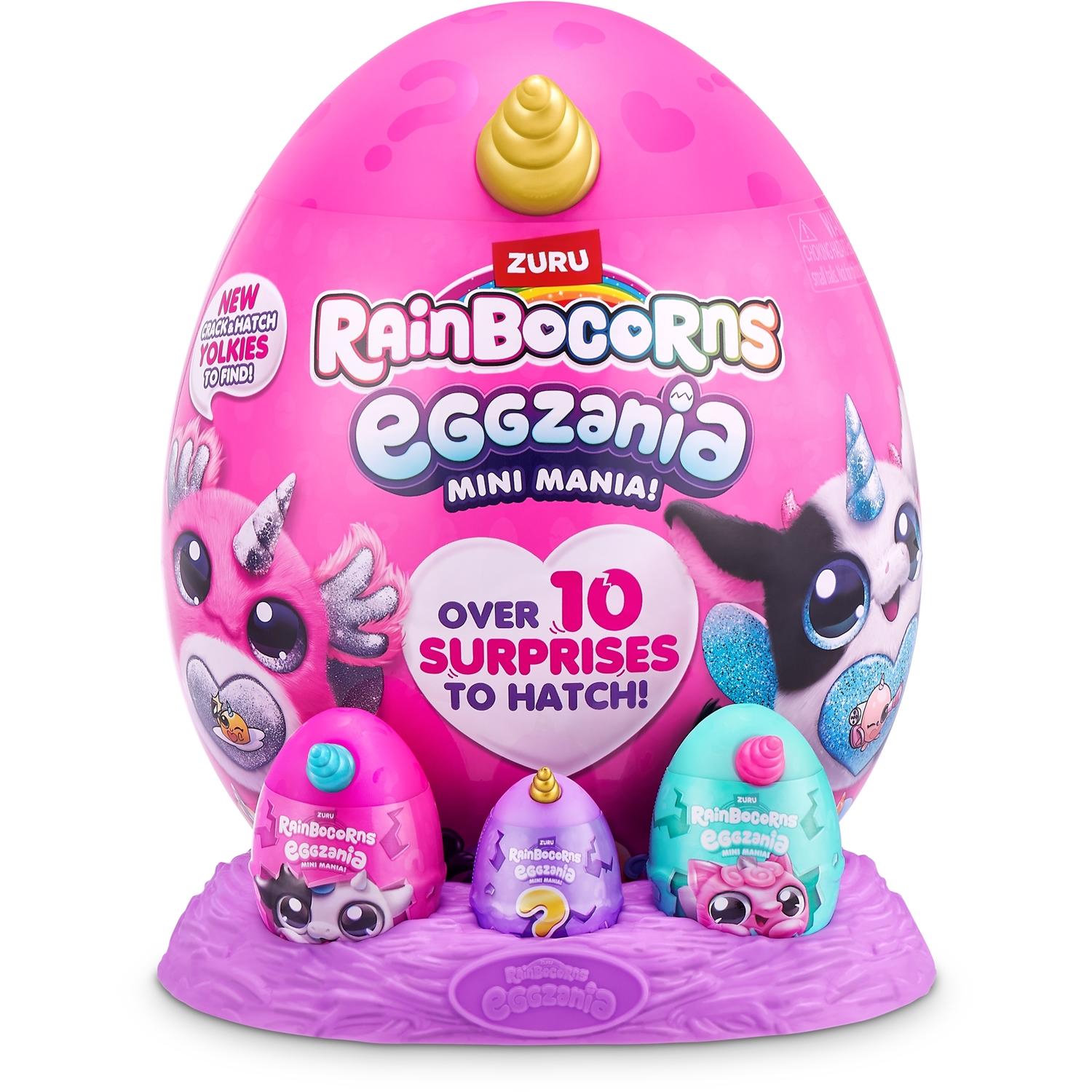 Peluches surprises ZURU Eggzania Mini Surprise S1 10 surprises 6 modèles Moelleuse - vue 3