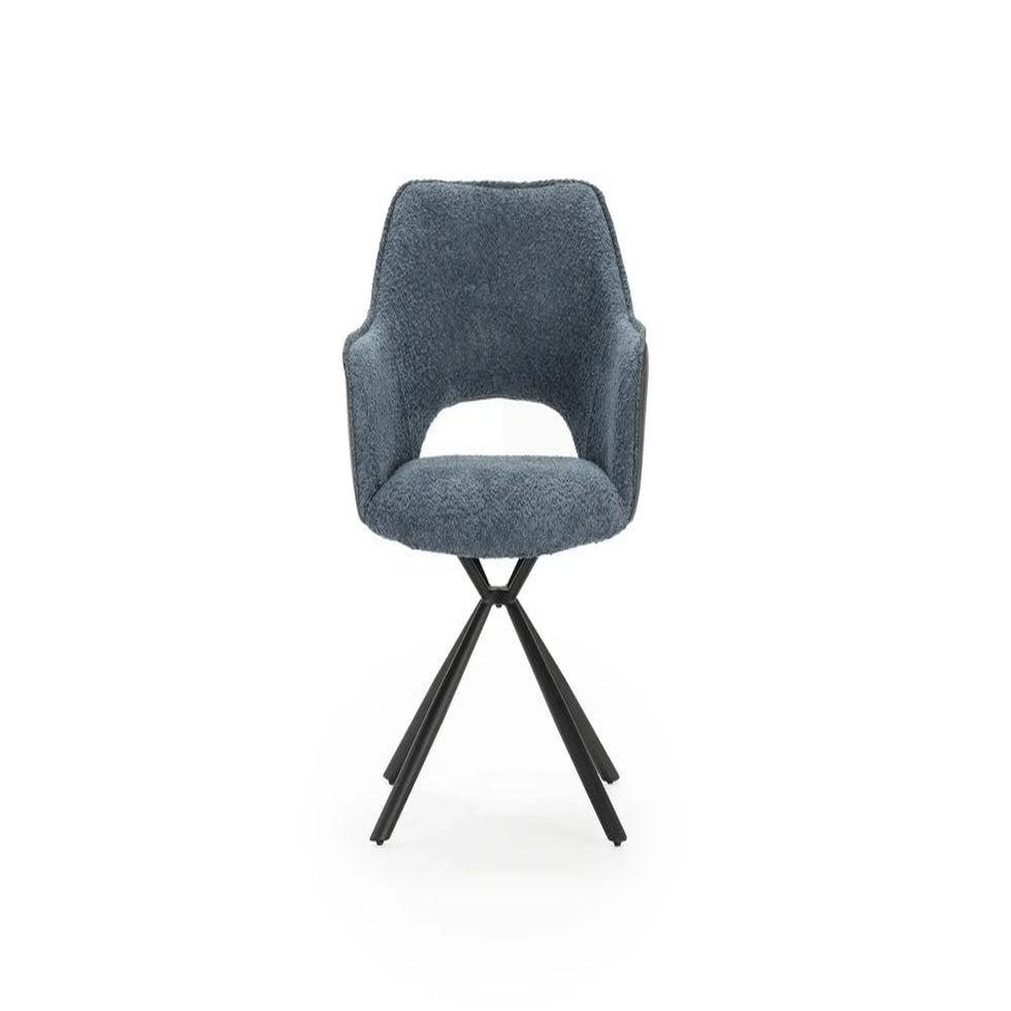 Voir la diapositive 1 : CASANOVA PARIS Olya - lot de 2 chaises pieds en métal noir