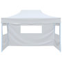 Voir la diapositive 2 : VIDAXL Tente pliable de reception avec 3 parois 291x413x315 cm Blanc
