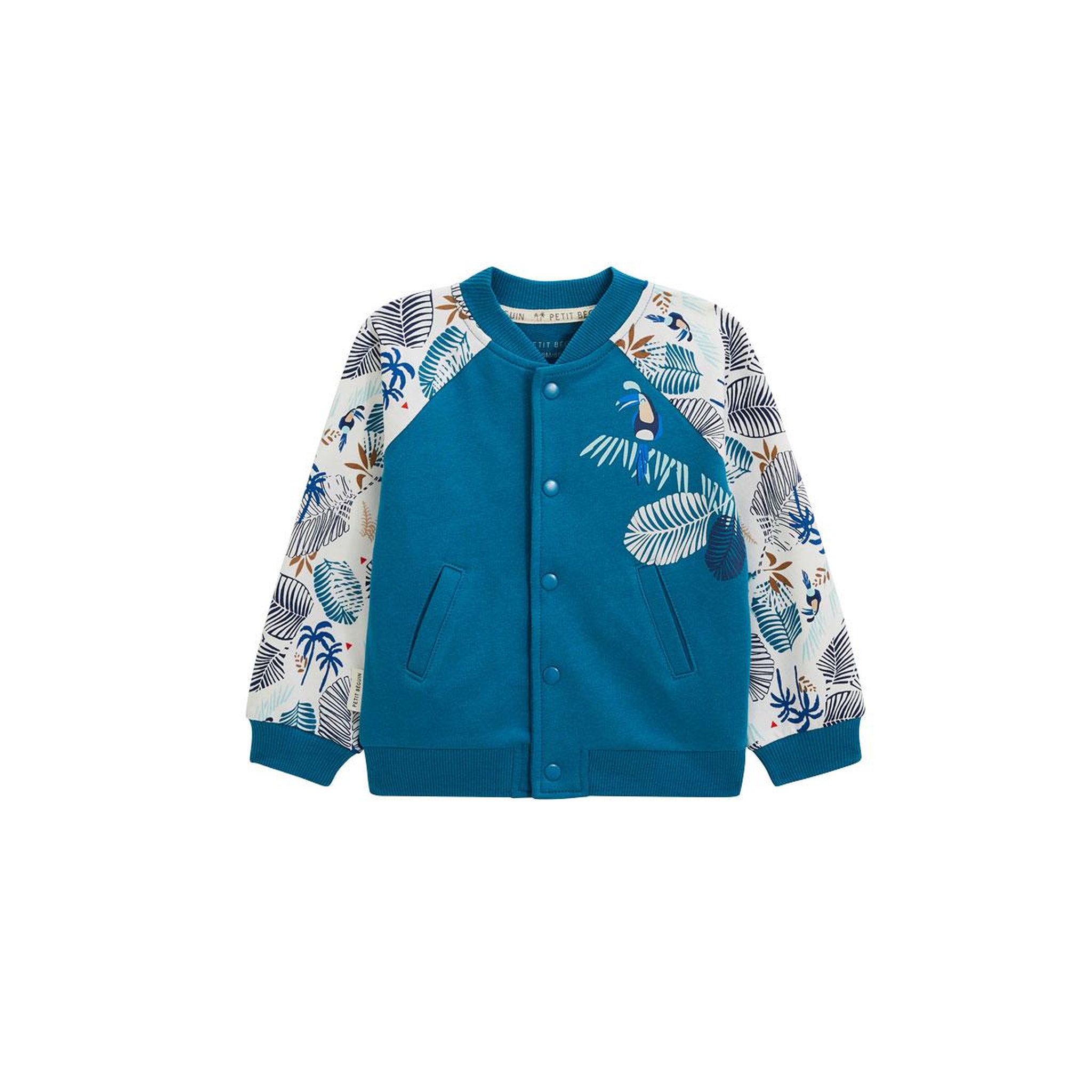 Voir la diapositive 1 : Petit Béguin Veste teddy enfant Santorini