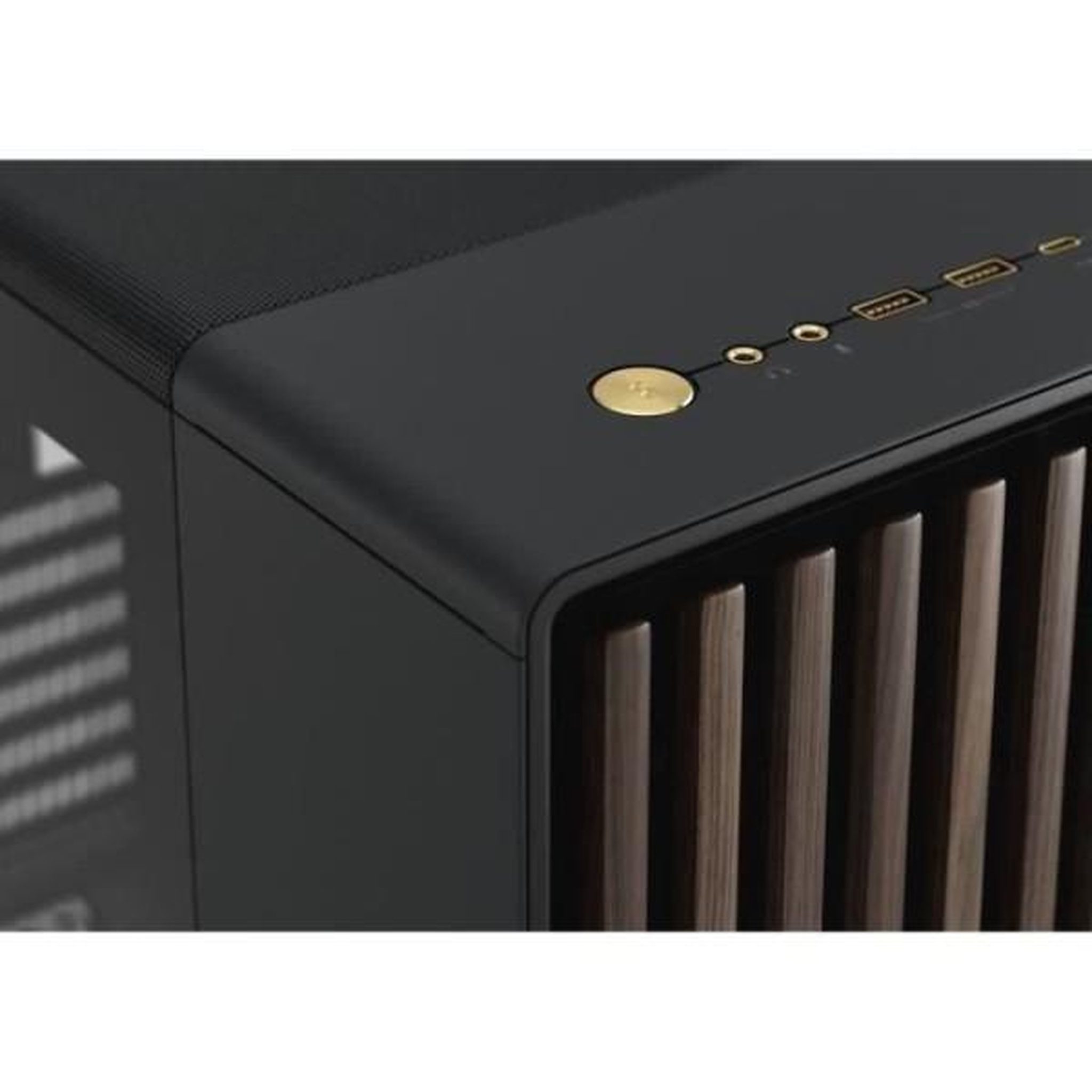 Voir la diapositive 5 : Fractal Design Boîtier PC - FRACTAL DESIGN - North XL Charcoal Black TG Dark - FD-C-NOR1X-02 - E-ATX - Design élégant en bois et en alliage