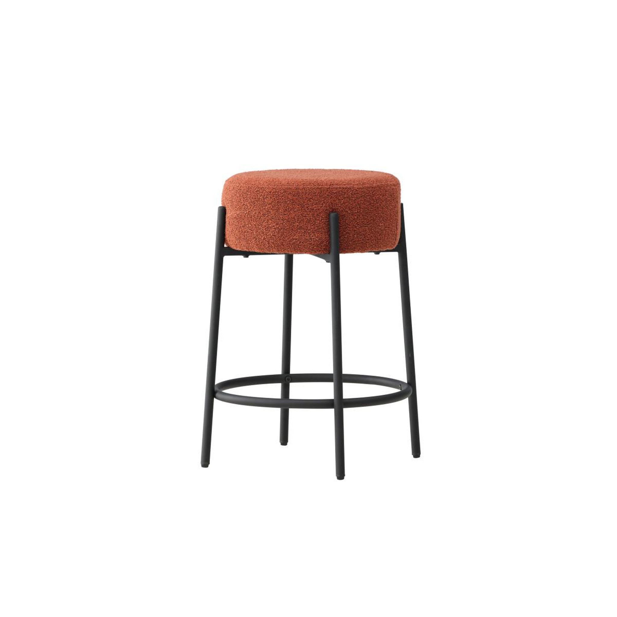 Voir la diapositive 3 : Paris Prix Tabouret de bar bouclette  tucson  60cm rouge