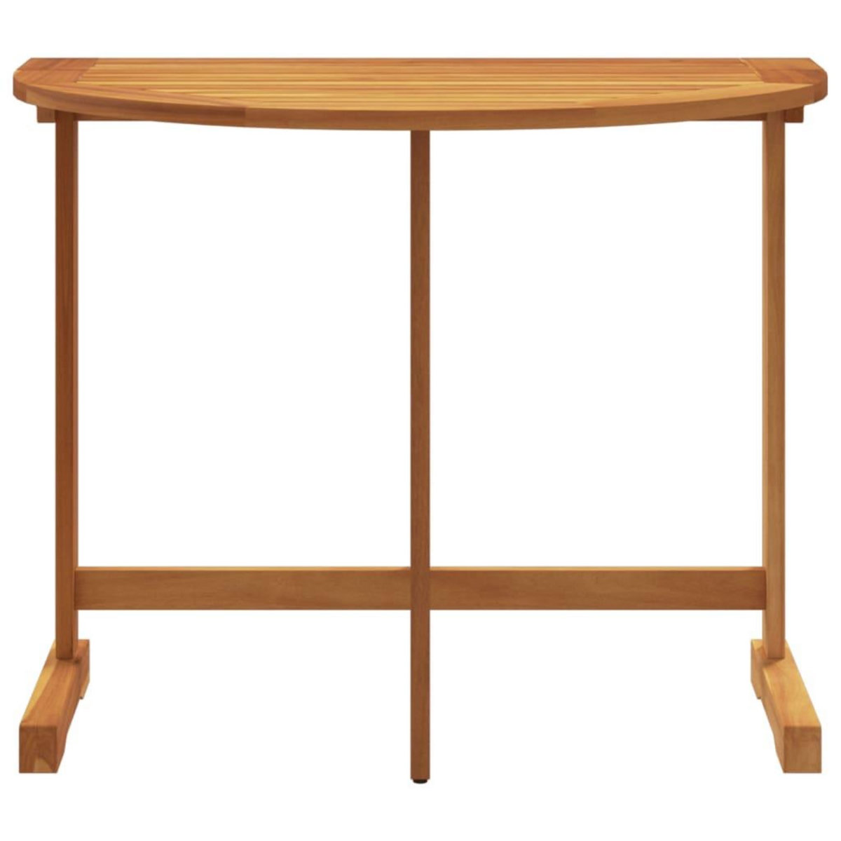 VIDAXL Ensemble a manger de jardin pliable 3 pcs bois d'acacia massif