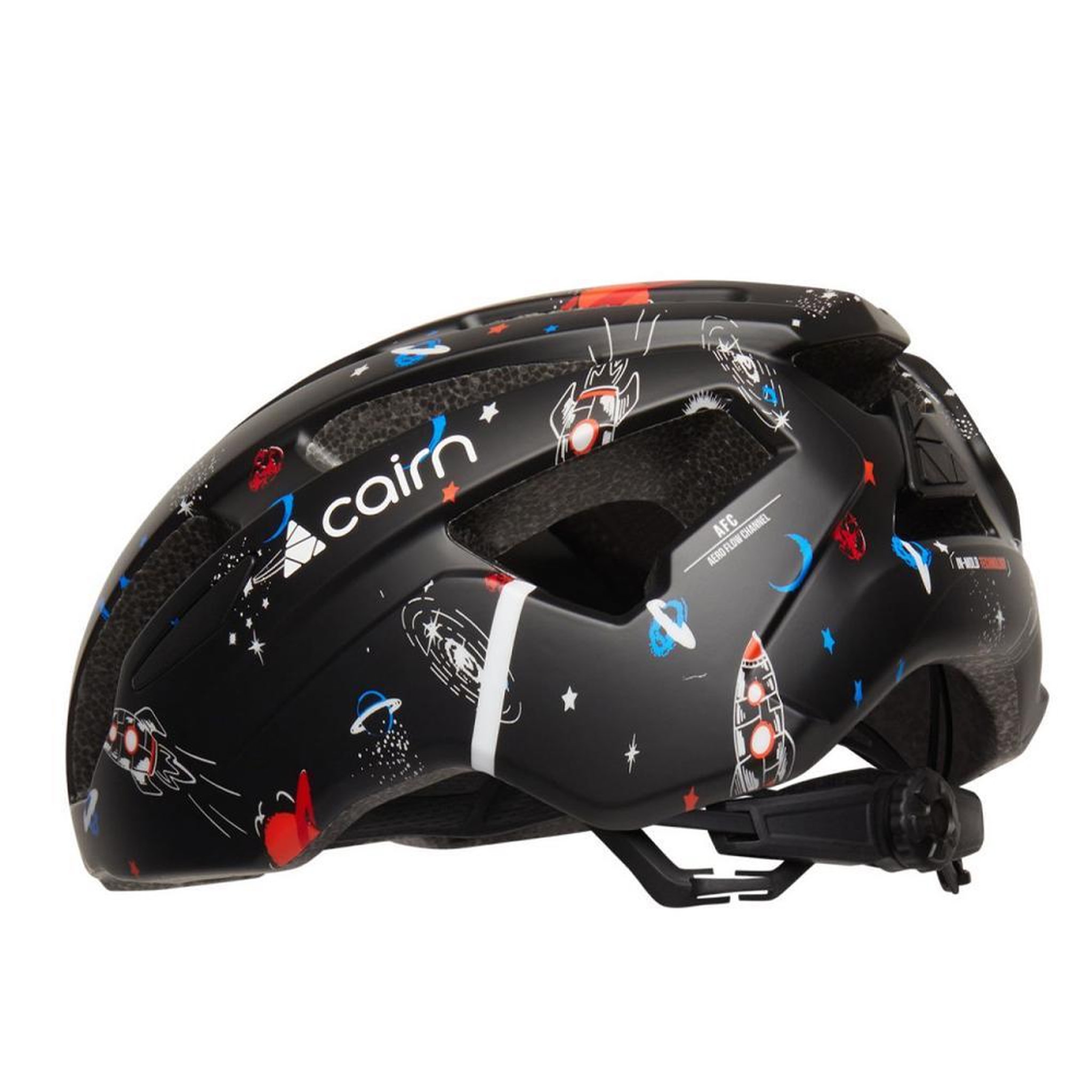 Voir la diapositive 2 : CAIRN Casque de vélo noir garçon cairn prism j ii
