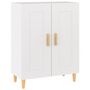 Voir la diapositive 2 : VIDAXL Buffet Blanc 69,5x34x90 cm Bois d ingénierie