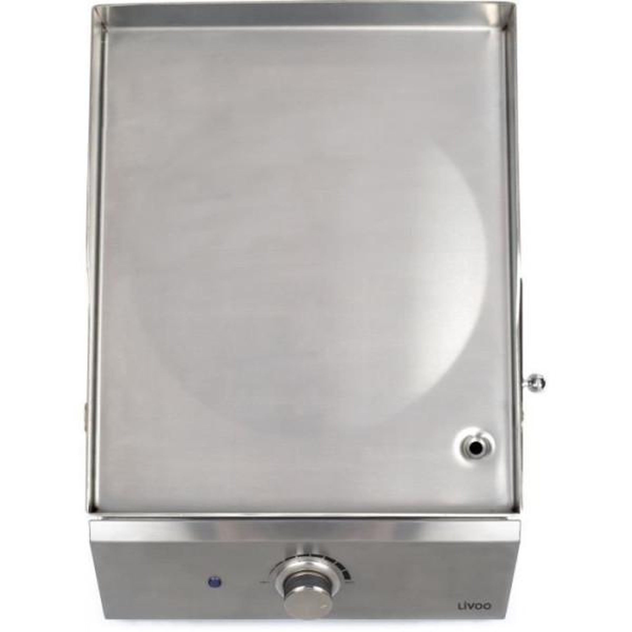 Voir la diapositive 3 : AAAAA Plancha électrique - LIVOO - DOC292 - 1 bruleur - Inox