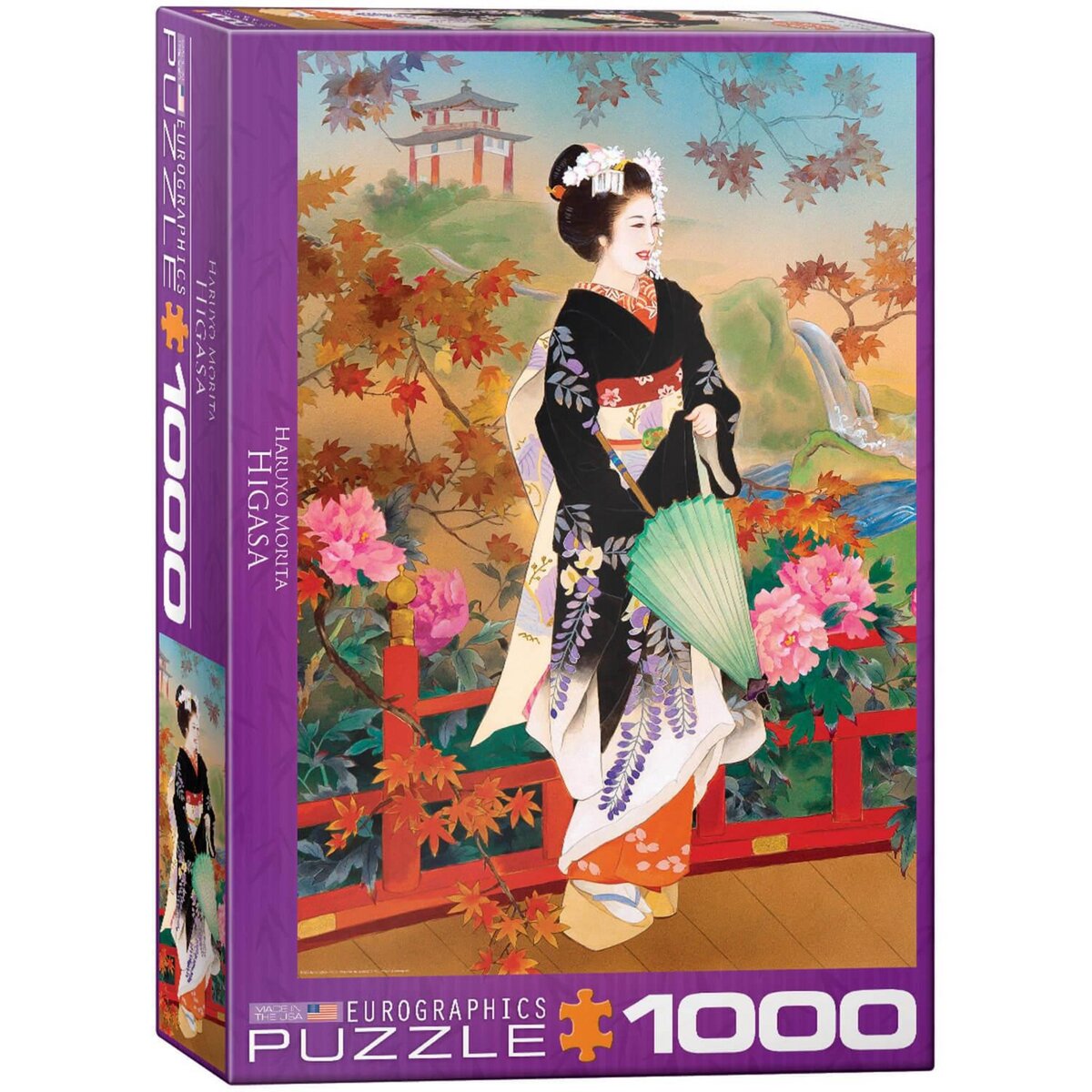 Eurographics Puzzle 1000 pieces : Higasa par Haruyo Morita