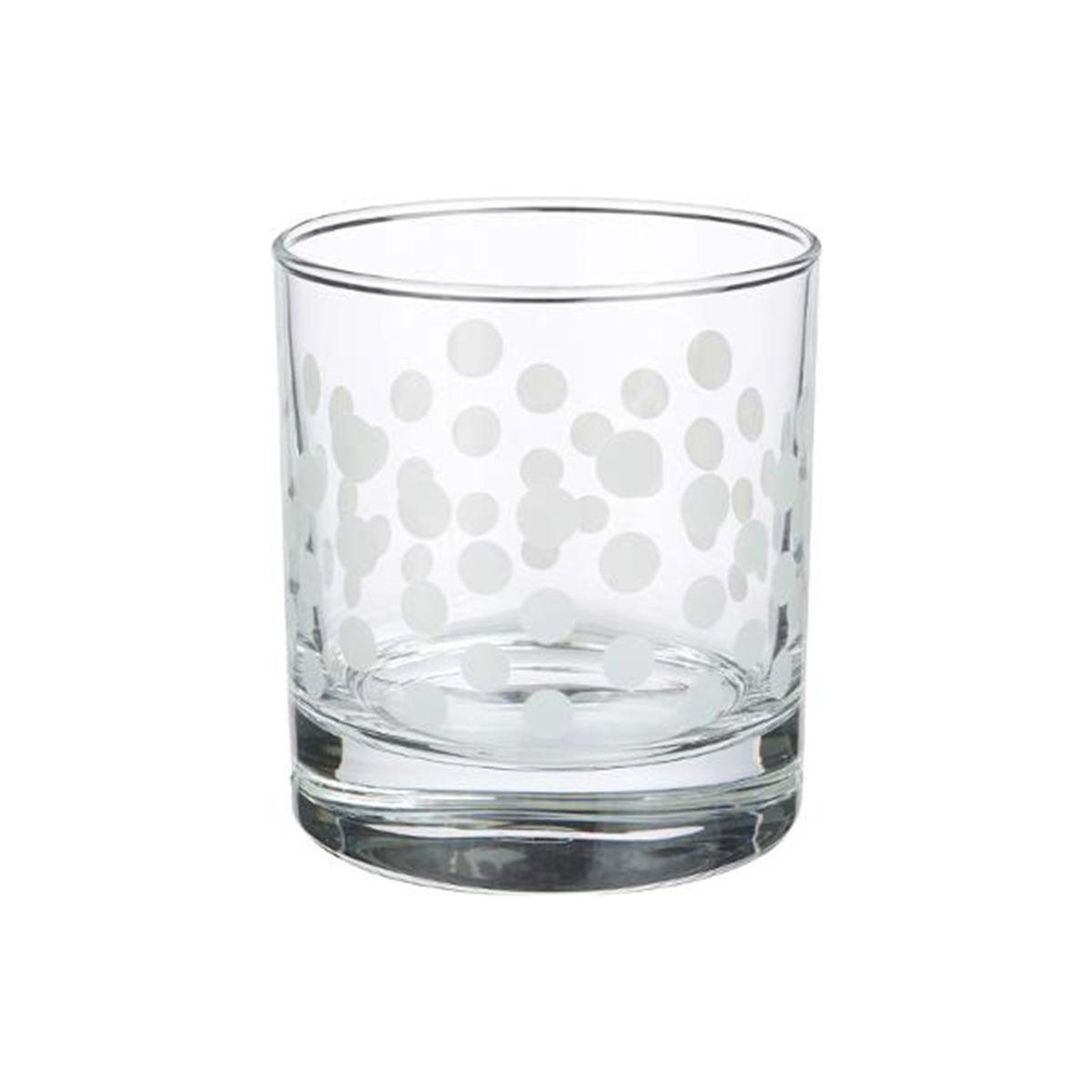 SECRET DE GOURMET Lot de 4 Gobelets à Eau  Toni'eau  30cl Transparent