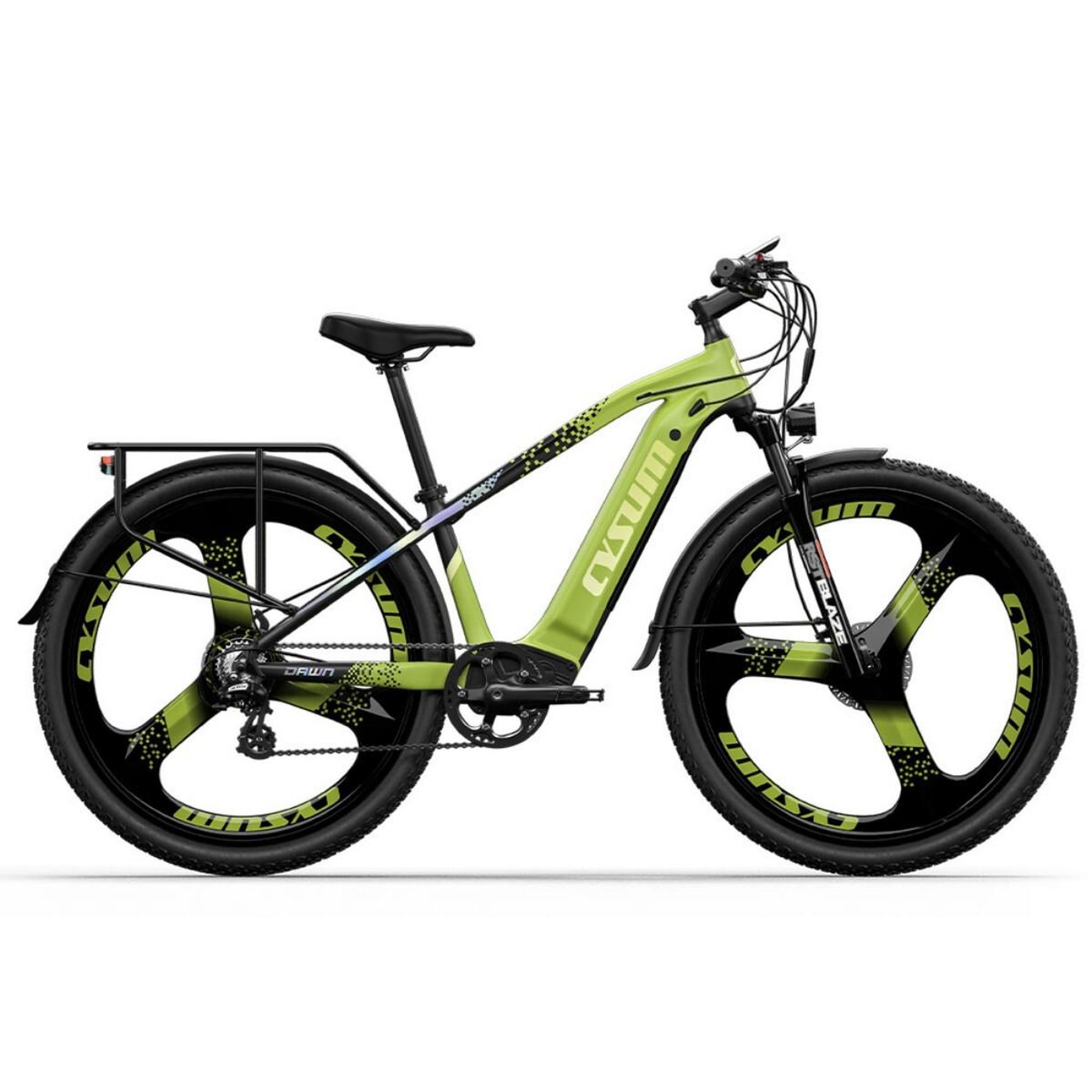 Voir la diapositive 1 : CYSUM Vélo électrique cysum m520