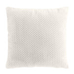 Paris Prix Coussin Déco en Flanelle  Flanela  45x45cm Naturel