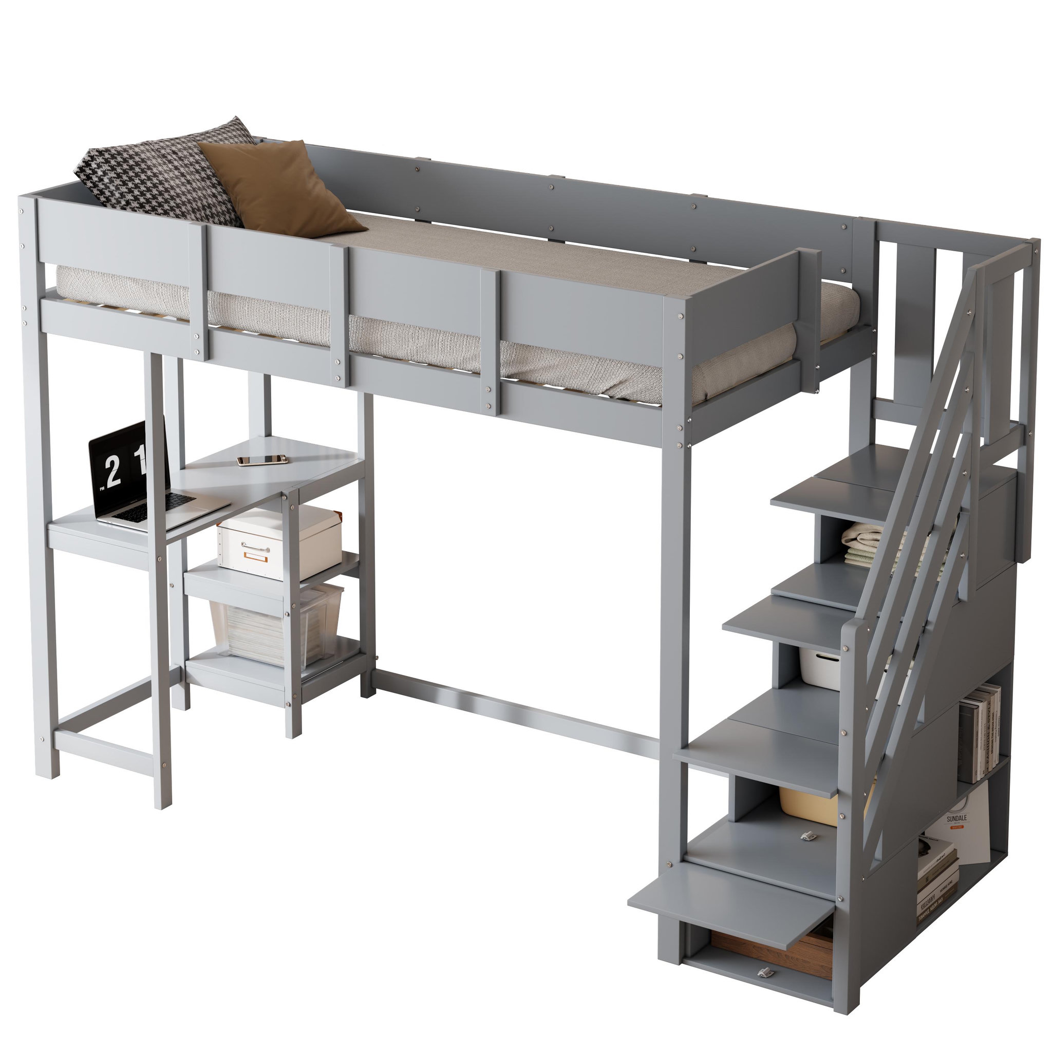 Voir la diapositive 1 : MERAX Lit mezzanine
