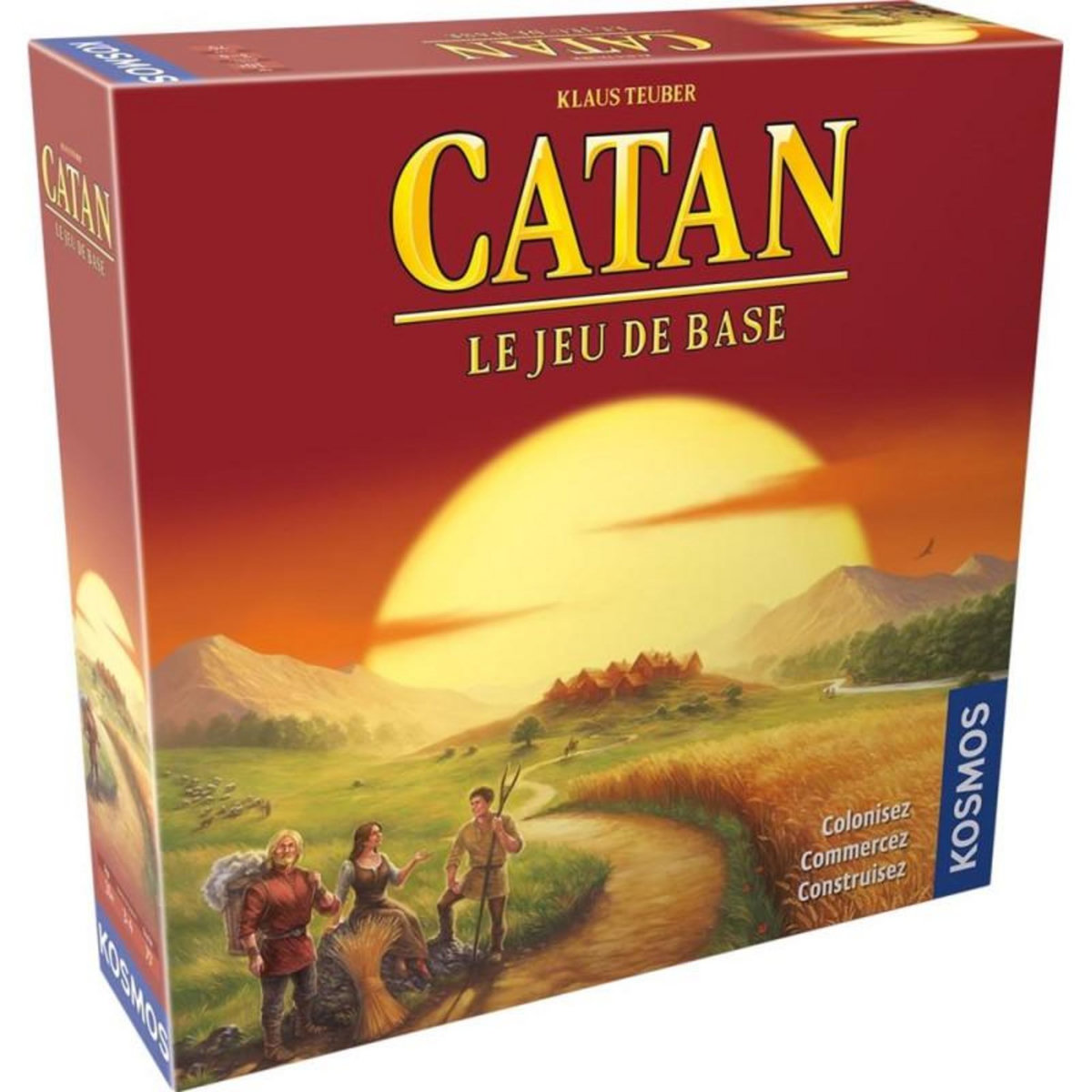 Asmodee Jeu de stratégie Asmodee Catan Jeu de Base