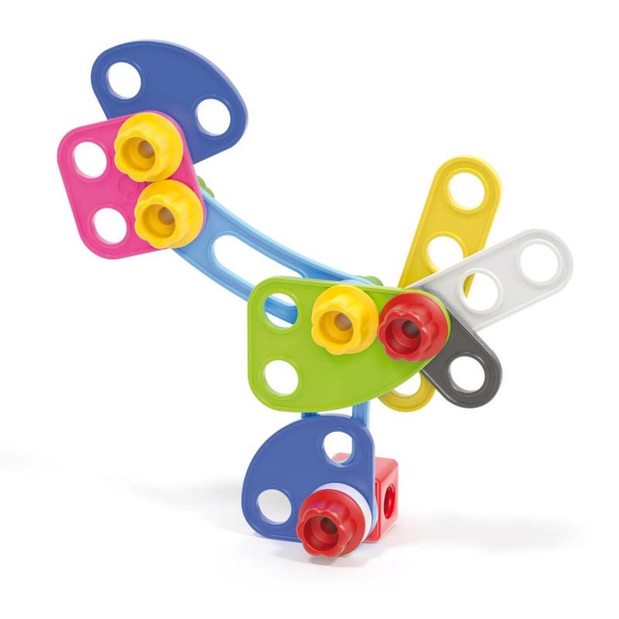 Voir la diapositive 4 : Quercetti Quercetti Tecno Jumbo Starter Set, 52 pcs