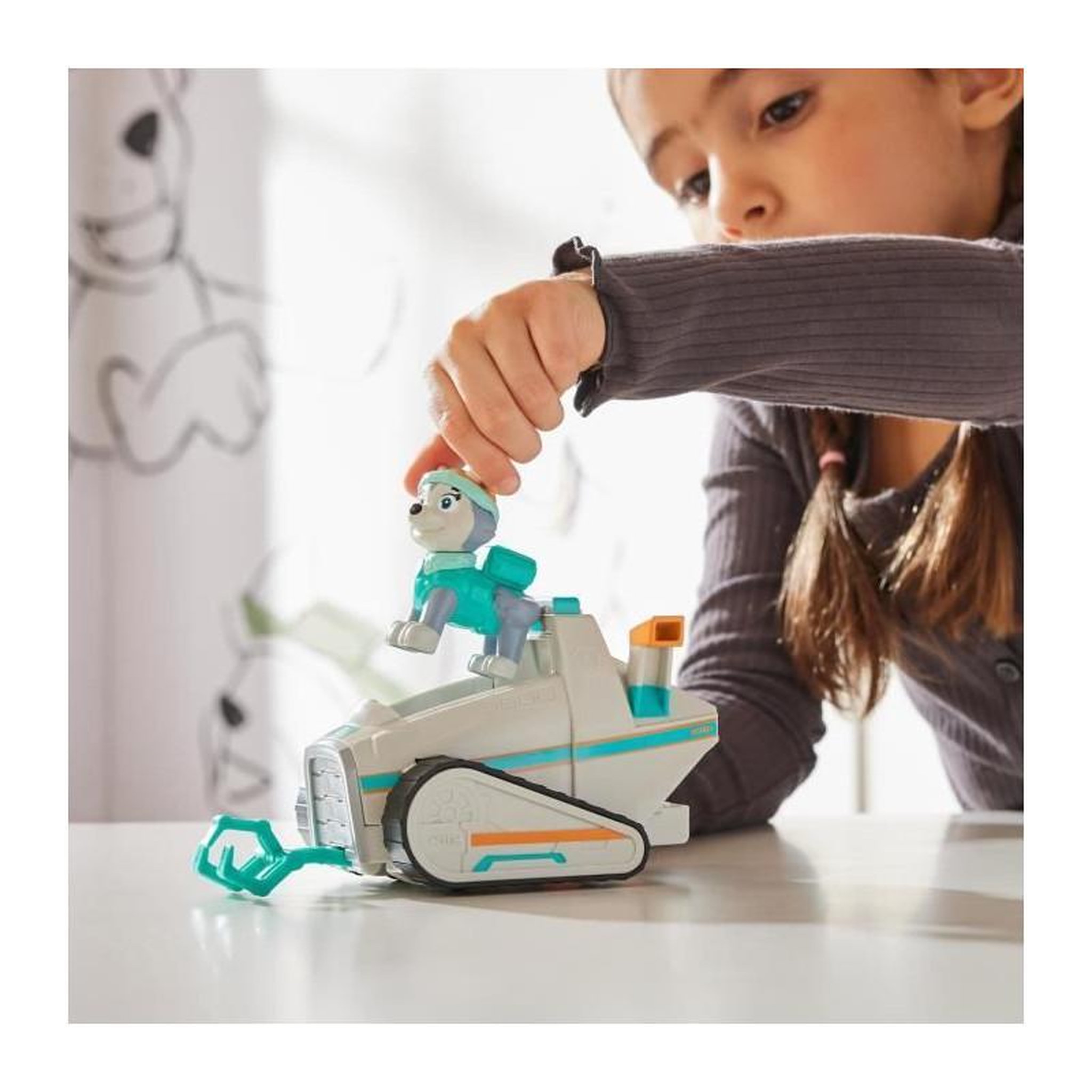 Voir la diapositive 5 : Spin Master VEHICULE + FIGURINE EVEREST La Pat' Patrouille