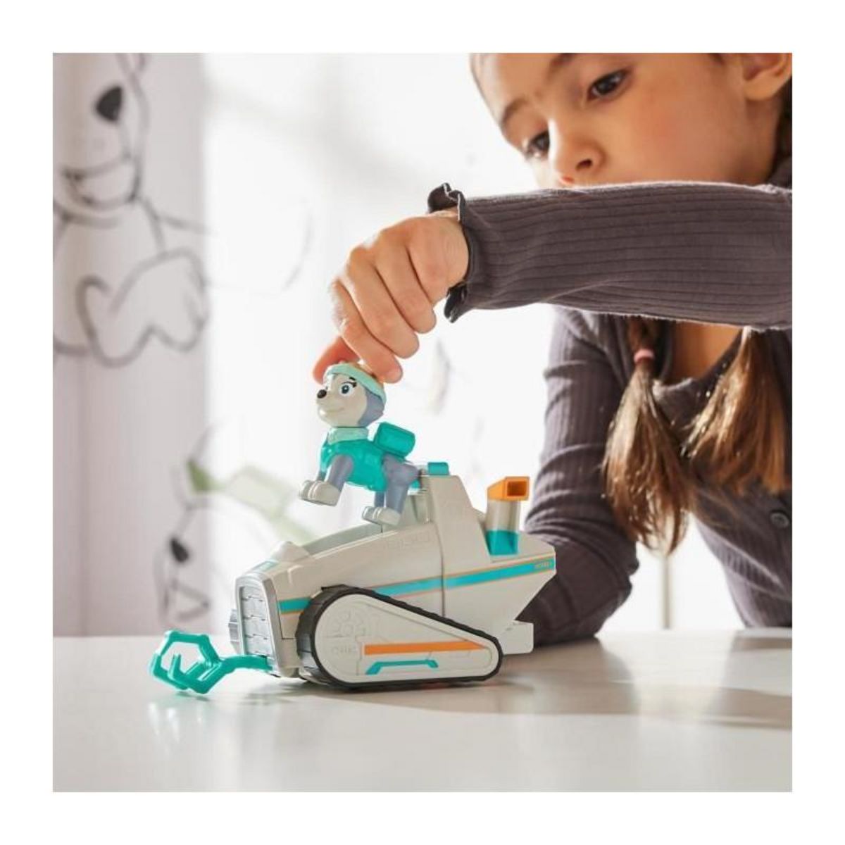 Spin Master VEHICULE + FIGURINE EVEREST La Pat' Patrouille