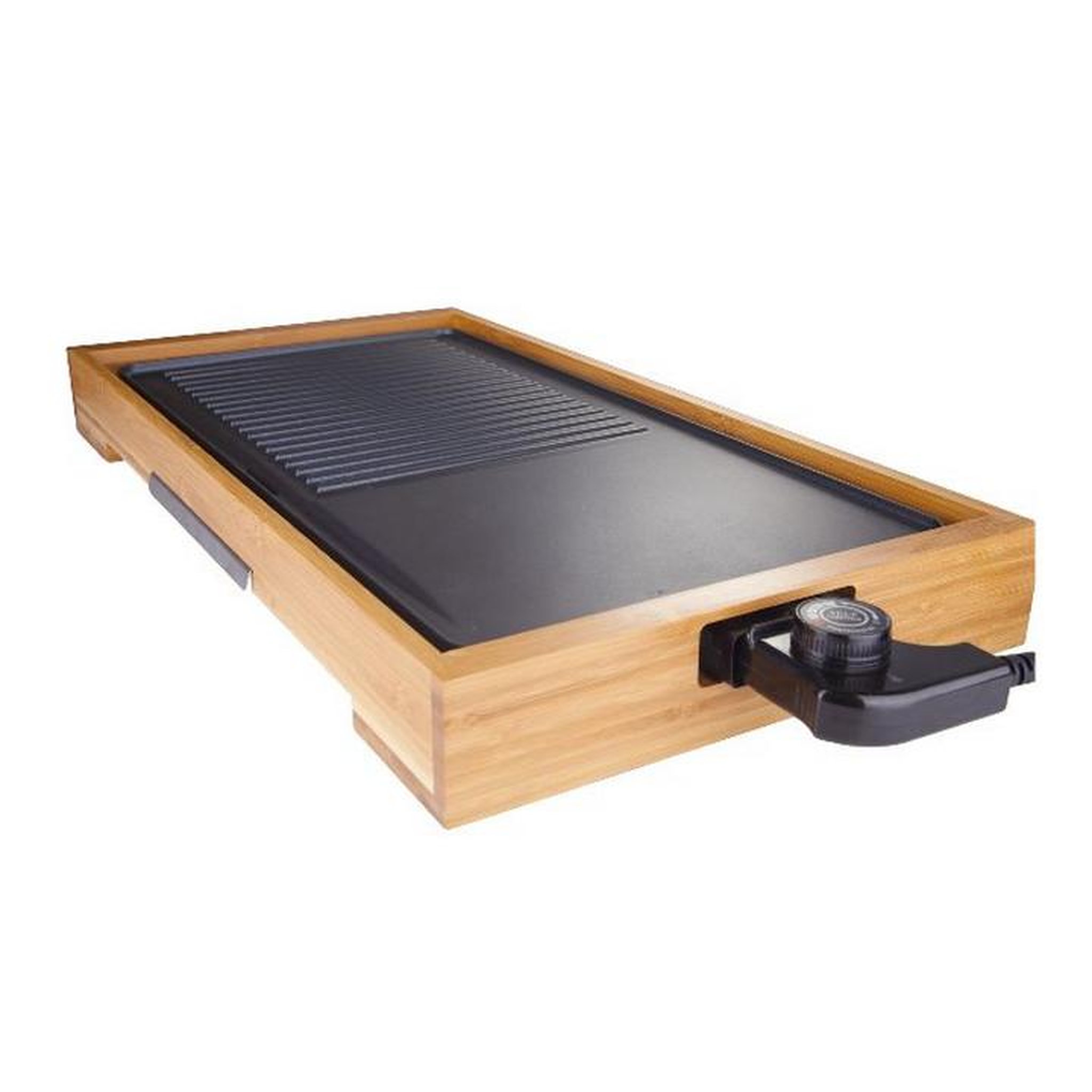 Voir la diapositive 2 : LITTLE BALANCE Plancha gril électrique 2000w 51x26cm - 8280