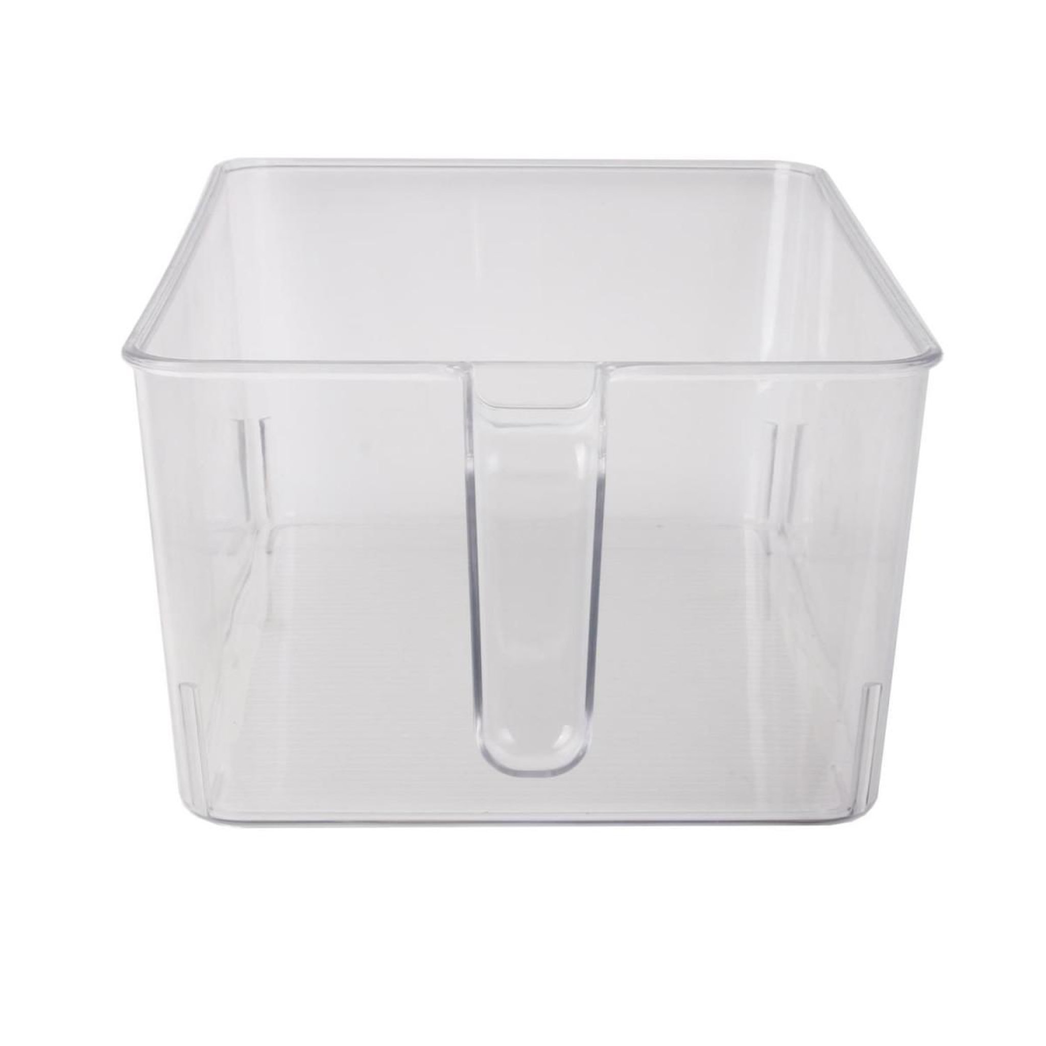 Voir la diapositive 3 : COOK CONCEPT Bac de rangement à poignée  frigo  18cm transparent